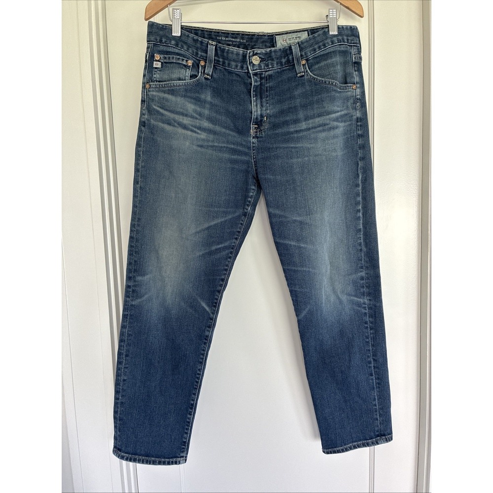 Adriano Goldschmied AG Ag-Ed Ex Boyfriend Slouchy Slim Denim Jeans Size 32R